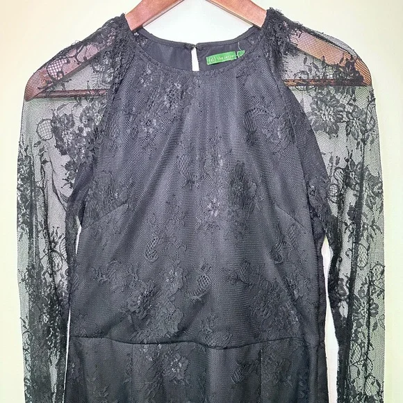 The Letter Black Lace Cocktail Mini Dress - Anthropologie Style XS - Picture 3 of 14
